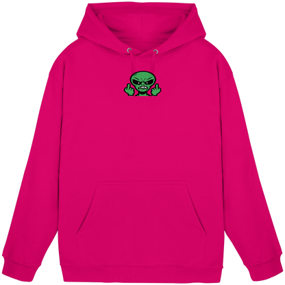 Alien mit Mittelfinger – Kontakt abgebrochen - Basic Unisex Hoodie