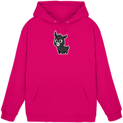 Alpaka im Büro-Modus — Skepsis trifft Business-Casual - Basic Unisex Hoodie