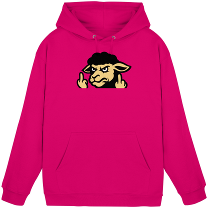 Schwarzes Schaf mit Mittelfinger – Für alle, die nicht dazugehören wollen - Basic Unisex Hoodie