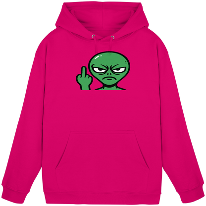 Alien mit Mittelfinger – Erdleben ist kein Ponyhof - Basic Unisex Hoodie