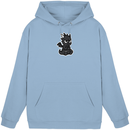 Babydrache mit Stirnrunzeln – Klein, flauschig, nicht begeistert - Basic Unisex Hoodie