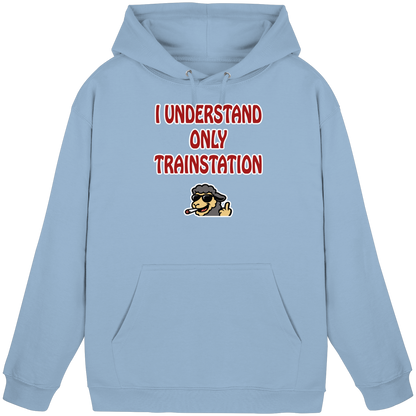 I understand only trainstation - Basic Unisex Hoodie