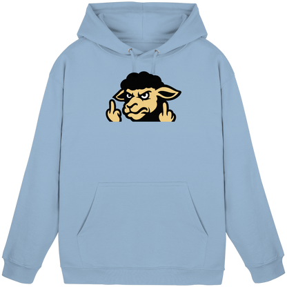 Schwarzes Schaf mit Mittelfinger – Für alle, die nicht dazugehören wollen - Basic Unisex Hoodie