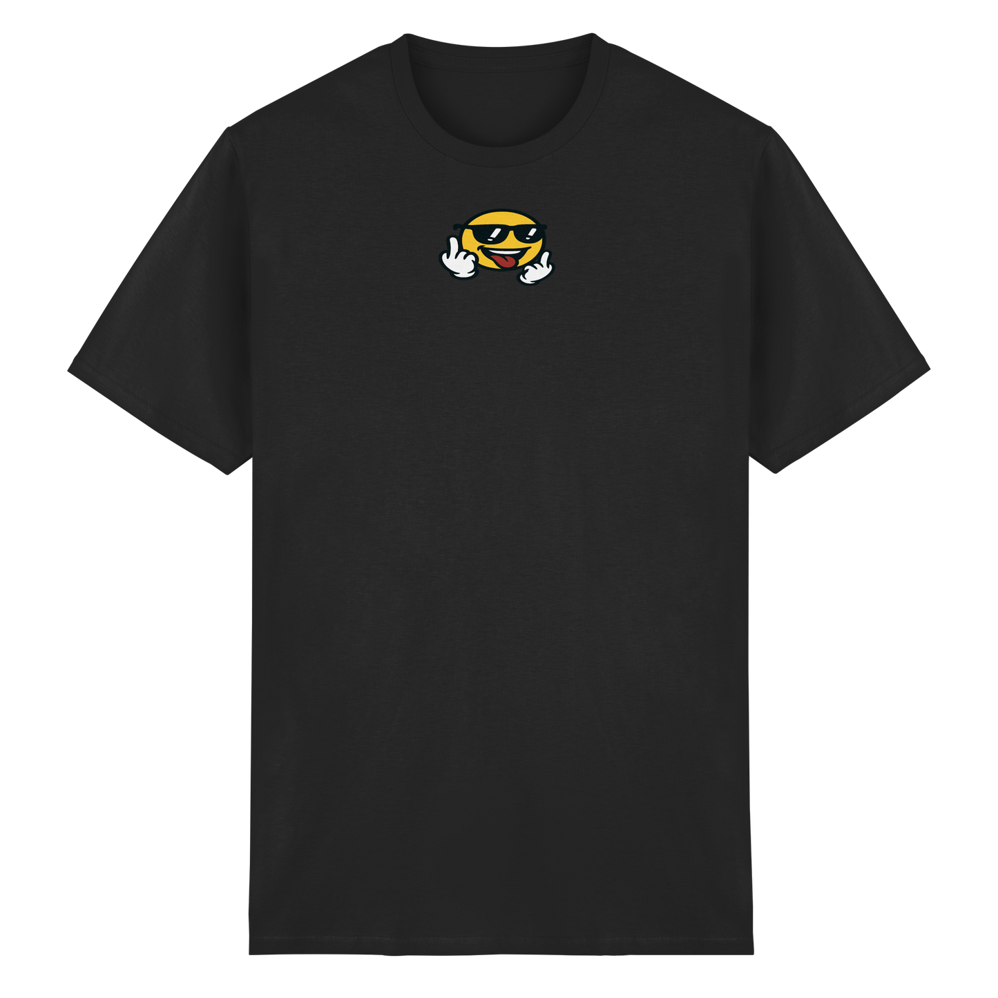 Smiley mit Mittelfinger – Der freundlichste Mittelfinger der Welt - Heavy Cotton T-Shirt