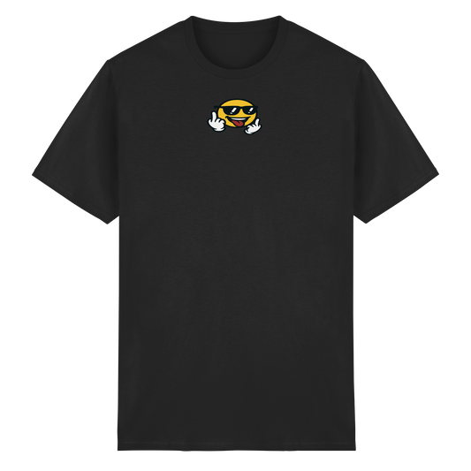 Smiley mit Mittelfinger – Der freundlichste Mittelfinger der Welt - Heavy Cotton T-Shirt