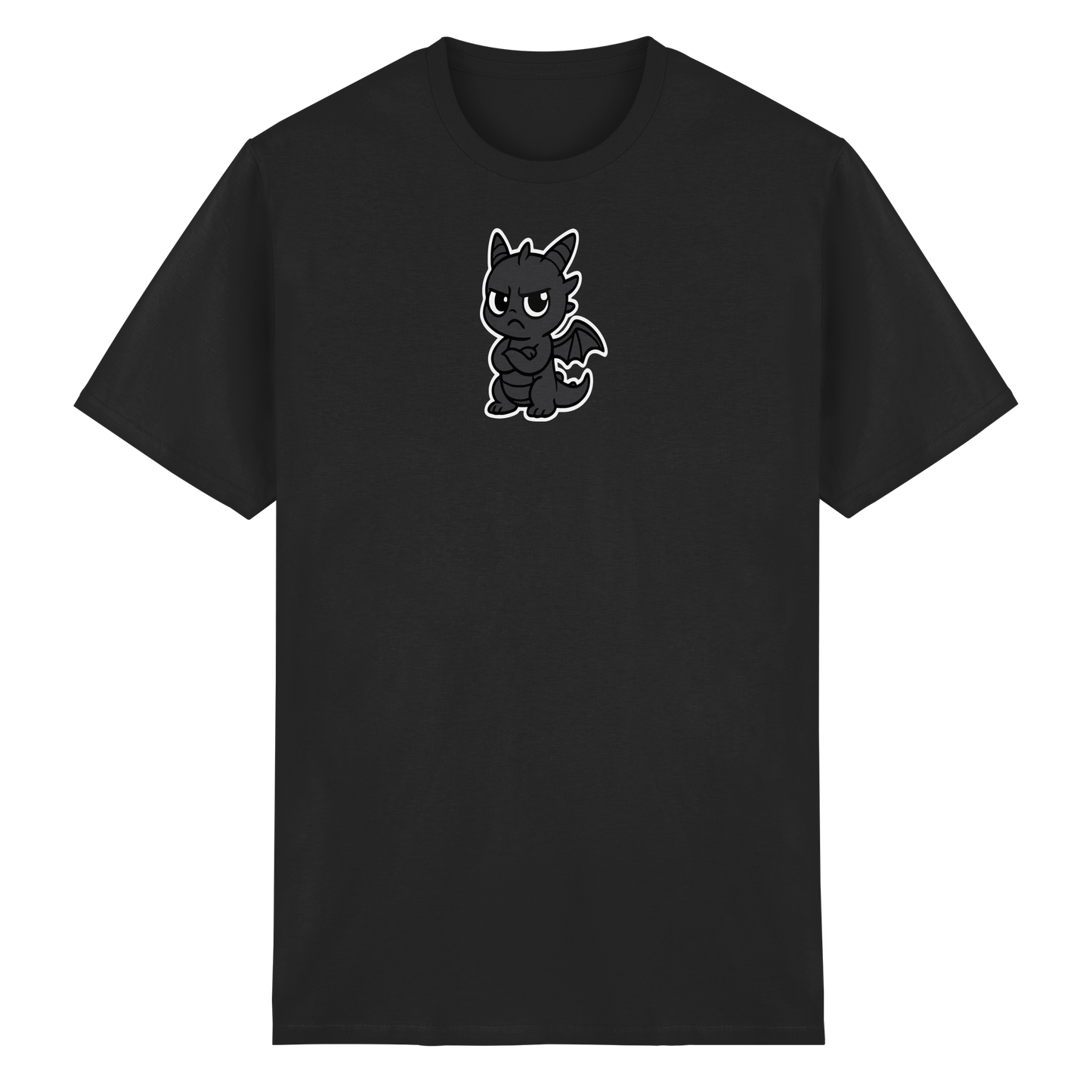 Babydrache im Trotzmodus – Feuerchen auf Stand-by - Heavy Cotton T-Shirt