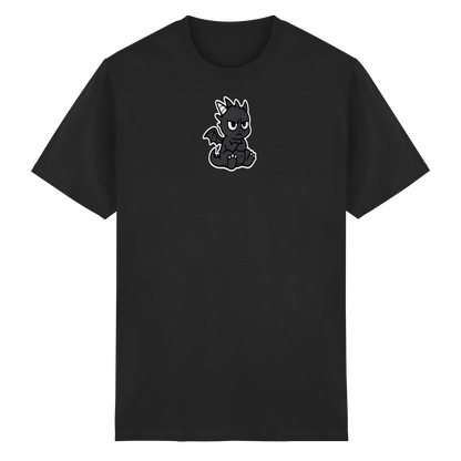 Babydrache mit Stirnrunzeln – Klein, flauschig, nicht begeistert - Heavy Cotton T-Shirt