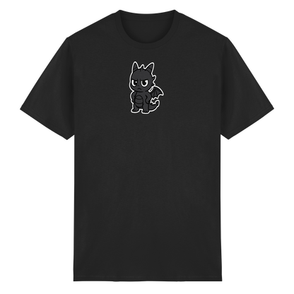 Babydrache mit schiefem Blick – Mini, aber meinungsstark - Heavy Cotton T-Shirt