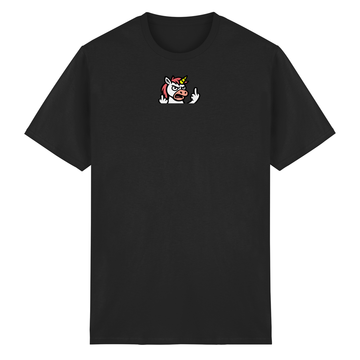 Einhorn mit Mittelfinger – Wenn die Zuckerwatte abgelaufen ist - Heavy Cotton T-Shirt