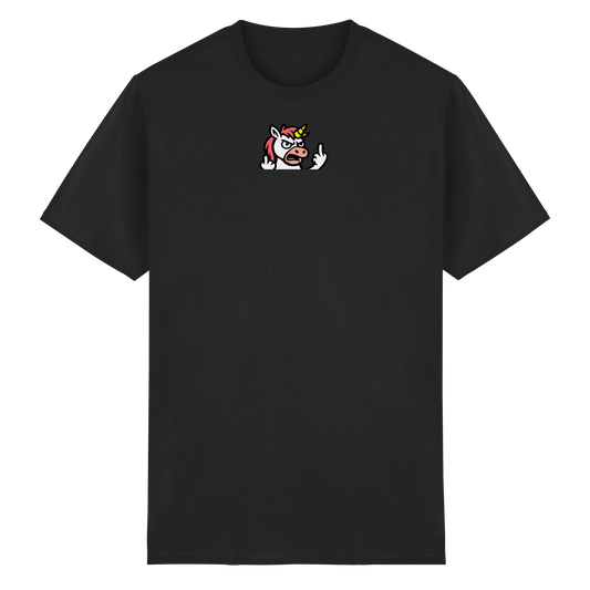 Einhorn mit Mittelfinger – Wenn die Zuckerwatte abgelaufen ist - Heavy Cotton T-Shirt