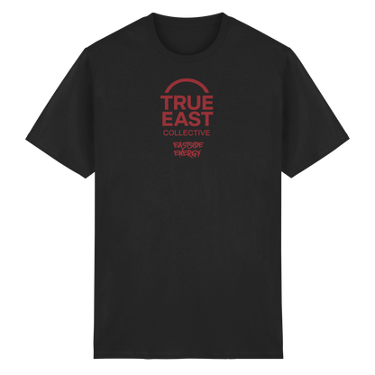 Eastside Energy & True East Logo  – Power aus Prinzip - Heavy Cotton T-Shirt