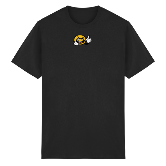Smiley mit Mittelfinger – Gute Laune. Schlechte Laune. Klar geregelt - Heavy Cotton T-Shirt