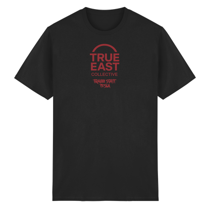 Trabbi statt Tesla & True East Logo – Zweitakt statt Stromschlag - Heavy Cotton T-Shirt