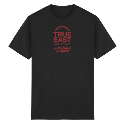Auferstanden aus Ruinen & True East Logo  – Mehr als ein Zitat - Heavy Cotton T-Shirt