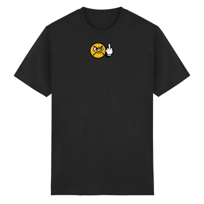 Smiley mit Mittelfinger – Dein stilles „Nope“ mit Gesicht - Heavy Cotton T-Shirt