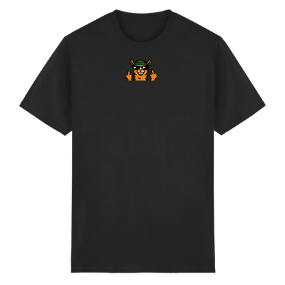 Lama mit Mittelfinger – Dein freches Statement gegen nervige Fragen und blöde Menschen - Heavy Cotton T-Shirt