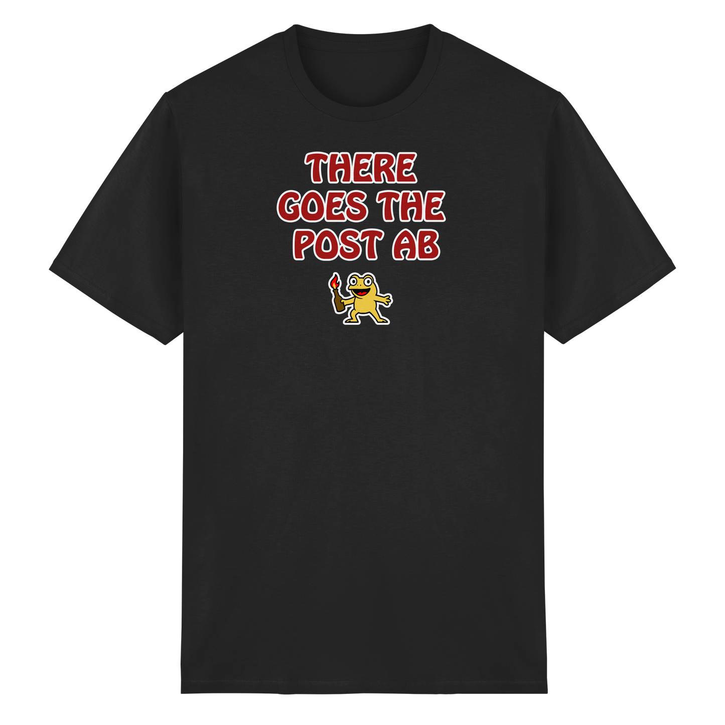 There goes the post ab - Heavy Cotton T-Shirt
