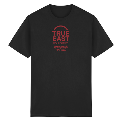 Made Behind The Wall & True East Logo – Aus Mauern gewachsen - Heavy Cotton T-Shirt