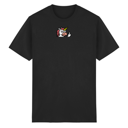 Einhorn mit Mittelfinger – Magie war gestern, jetzt kommt Klartext - Heavy Cotton T-Shirt