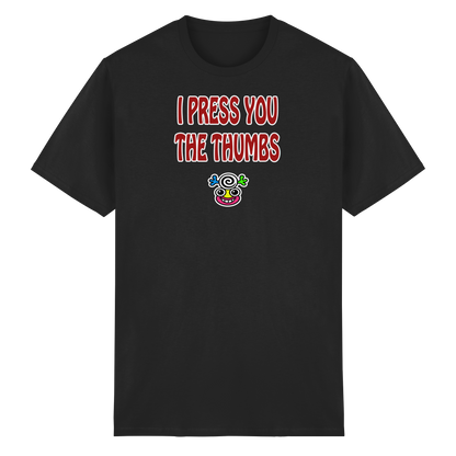 I press you the thumbs - Heavy Cotton T-Shirt