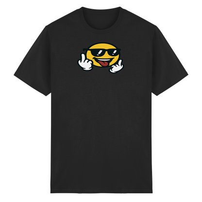 Smiley mit Mittelfinger – Der freundlichste Mittelfinger der Welt - Heavy Cotton T-Shirt