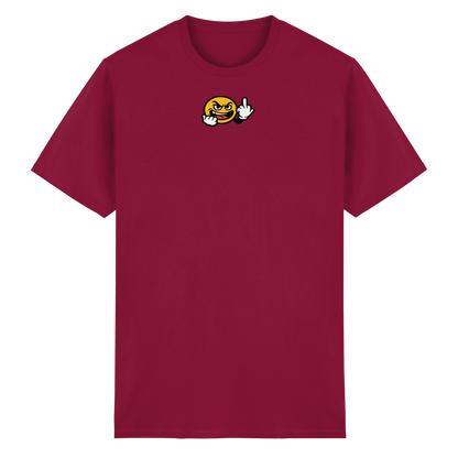 Smiley mit Mittelfinger – Gute Laune. Schlechte Laune. Klar geregelt - Heavy Cotton T-Shirt
