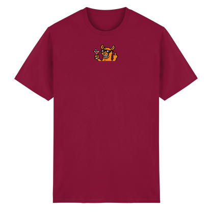 Lama mit Mittelfinger – Partymodus mit Attitüde - Heavy Cotton T-Shirt