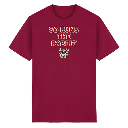 So runs the rabbit - Heavy Cotton T-Shirt