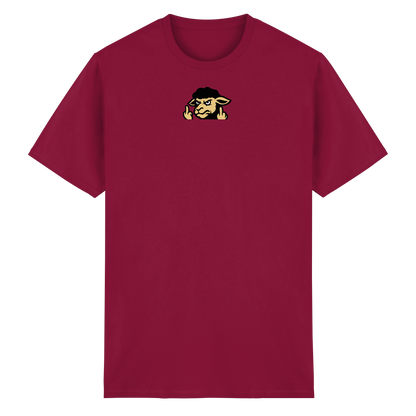 Schwarzes Schaf mit Mittelfinger – Für alle, die nicht dazugehören wollen - Heavy Cotton T-Shirt