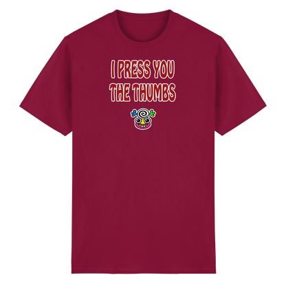 I press you the thumbs - Heavy Cotton T-Shirt