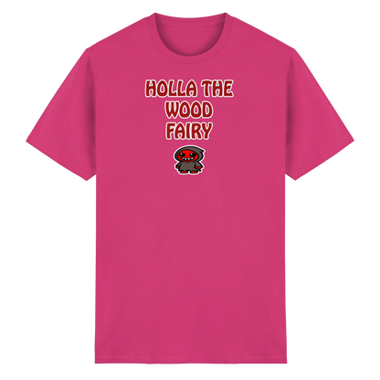 Holla the wood fairy - Heavy Cotton T-Shirt