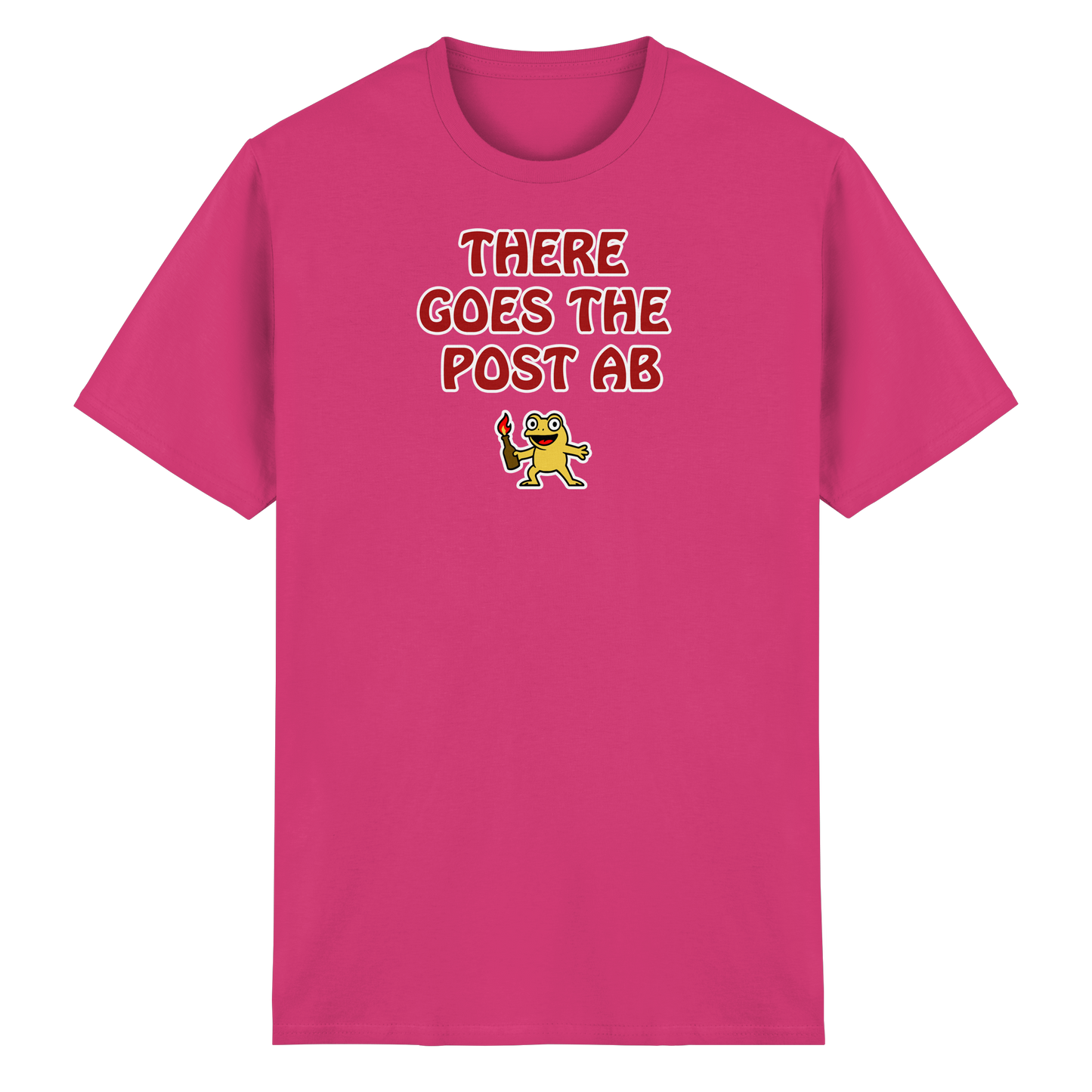 There goes the post ab - Heavy Cotton T-Shirt