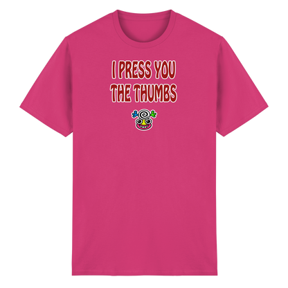 I press you the thumbs - Heavy Cotton T-Shirt