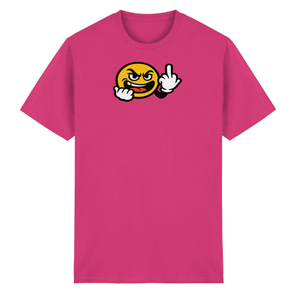 Smiley mit Mittelfinger – Gute Laune. Schlechte Laune. Klar geregelt. - Heavy Cotton T-Shirt