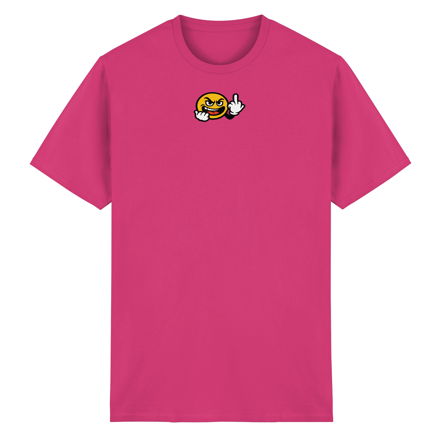 Smiley mit Mittelfinger – Gute Laune. Schlechte Laune. Klar geregelt - Heavy Cotton T-Shirt
