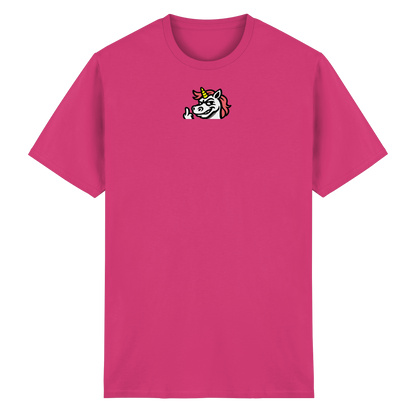 Einhorn mit Mittelfinger – Zu süß zum Ertragen, zu frech zum Ignorieren - Heavy Cotton T-Shirt