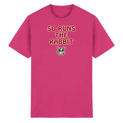 So runs the rabbit - Heavy Cotton T-Shirt