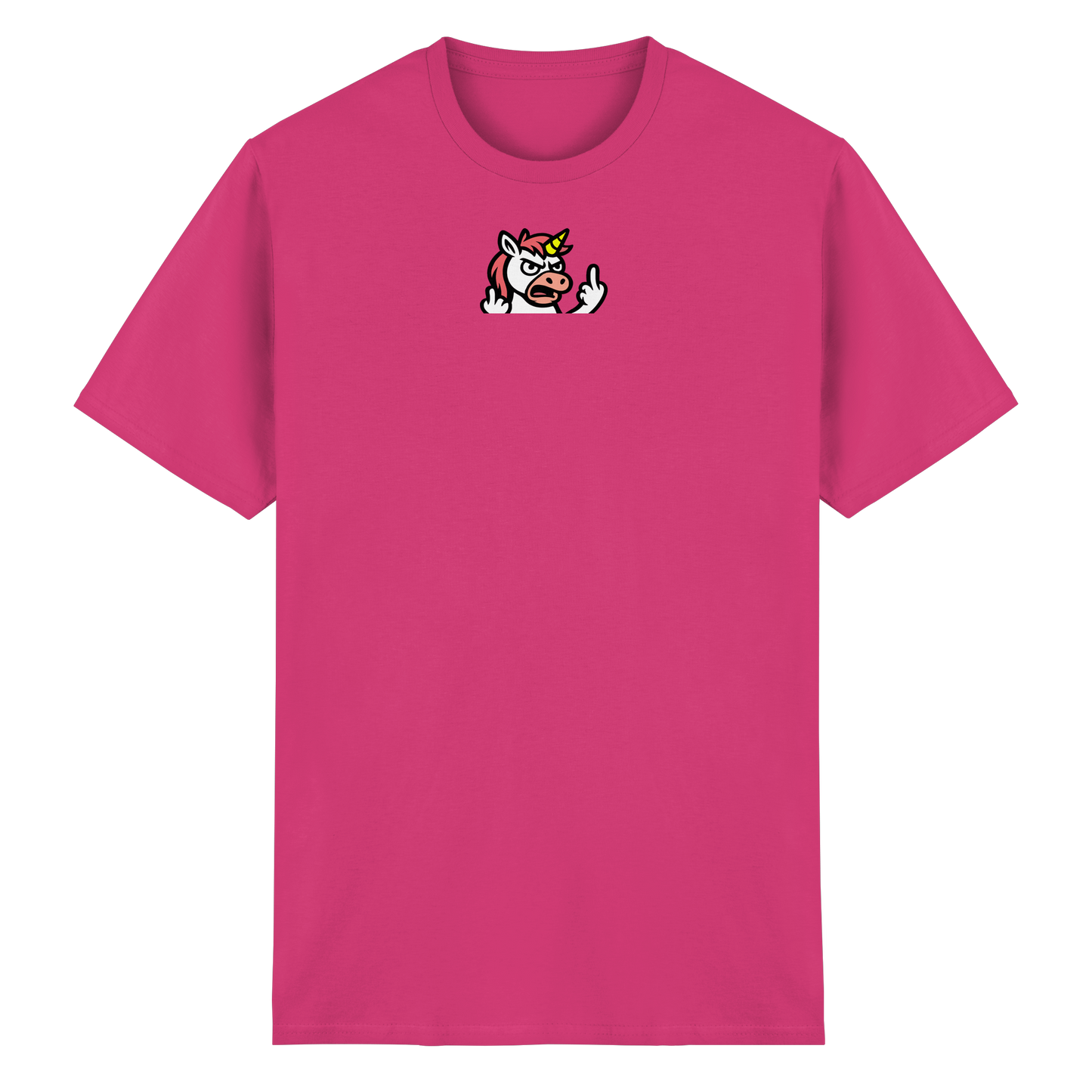 Einhorn mit Mittelfinger – Wenn die Zuckerwatte abgelaufen ist - Heavy Cotton T-Shirt