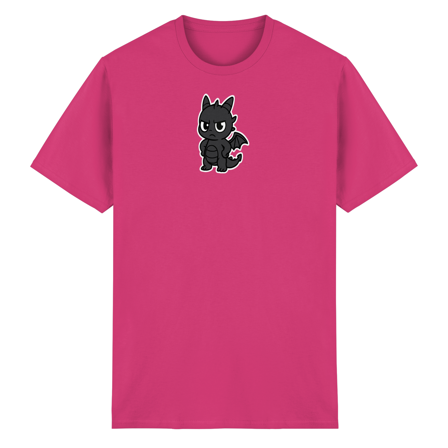 Babydrache mit schiefem Blick – Mini, aber meinungsstark - Heavy Cotton T-Shirt