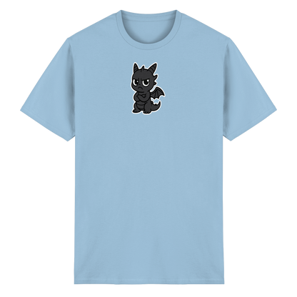 Babydrache im Trotzmodus – Feuerchen auf Stand-by - Heavy Cotton T-Shirt