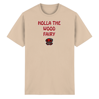 Holla the wood fairy - Heavy Cotton T-Shirt