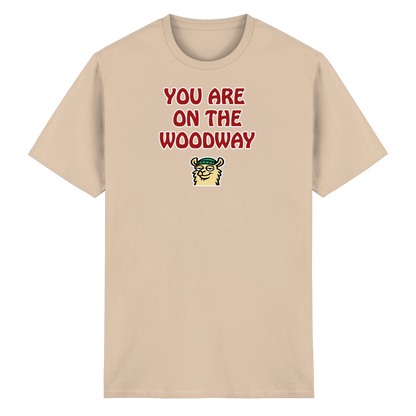 You are on the woodway - Heavy Cotton T-Shirt