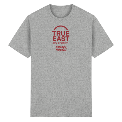 Ostblock Original & True East Logo – Herkunft ohne Filter - Heavy Cotton T-Shirt