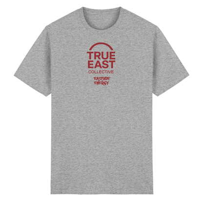 Eastside Energy & True East Logo  – Power aus Prinzip - Heavy Cotton T-Shirt