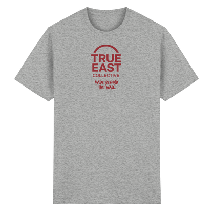 Made Behind The Wall & True East Logo – Aus Mauern gewachsen - Heavy Cotton T-Shirt