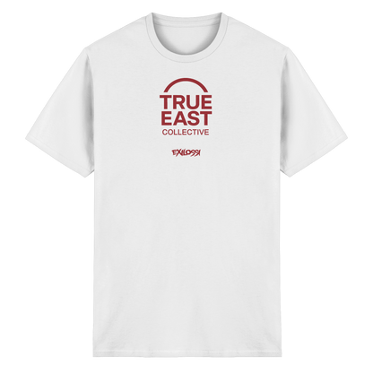 Exil Ossi & True East Logo – Heimat bleibt, egal wo du bist - Heavy Cotton T-Shirt