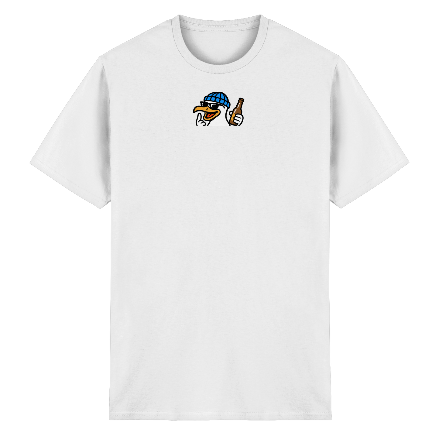 Möwe mit Mittelfinger – Dein nachtaktives Party-Orakel - Heavy Cotton T-Shirt