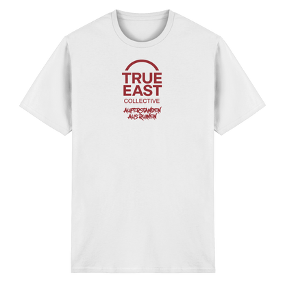 Auferstanden aus Ruinen & True East Logo  – Mehr als ein Zitat - Heavy Cotton T-Shirt