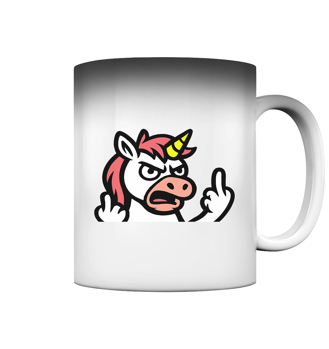 Einhorn mit Mittelfinger – Wenn die Zuckerwatte abgelaufen ist - Magic Mug