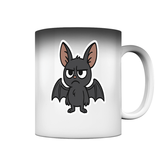 Fledermaus mit Augenrollen – Sozial, aber selektiv - Magic Mug